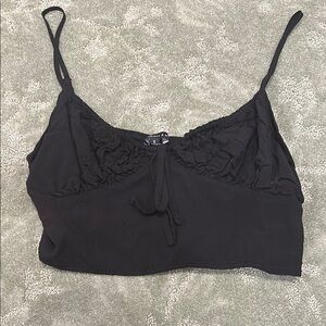 Black Crop Top